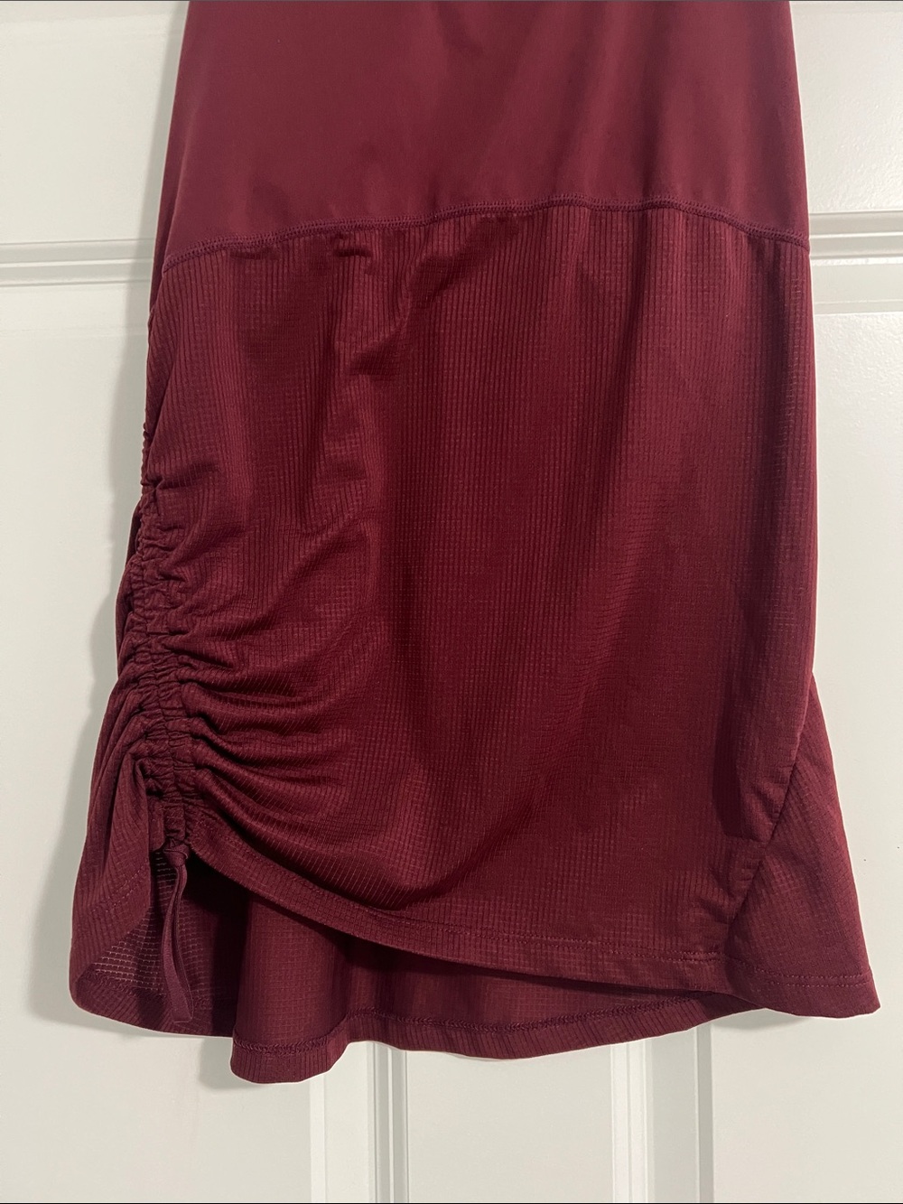 Fabletics Maroon Racerback Tank - Picture 2 of 4
